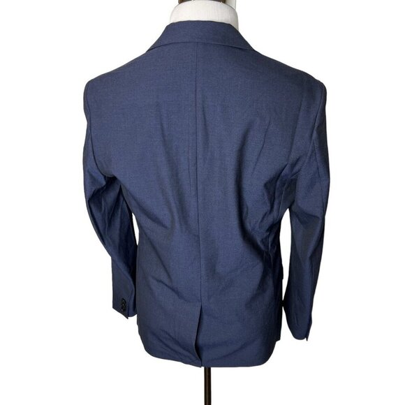 J.Crew Mens $398 Performance Suit Jacket Navy Size 42R AU591 - Picture 6 of 12